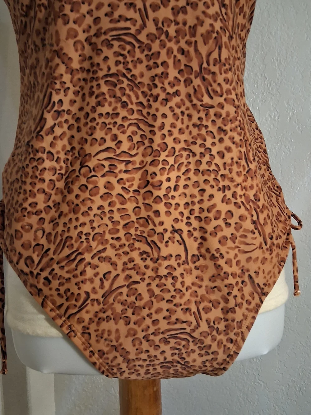 Shade & Shore Brown Leopard One-Piece Swimsuit